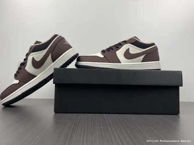 Official Maikesneakers Air Jordan Low DC6991-200 1 Mocha 0417